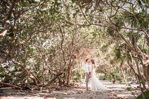 Wedding Beach Photographer in Playa Mexico Katy & Steve