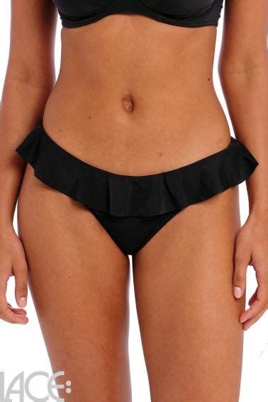 Lace Freya Swim Jewel Cove Bikini Tanga Trusse Plain Black Lace Dk