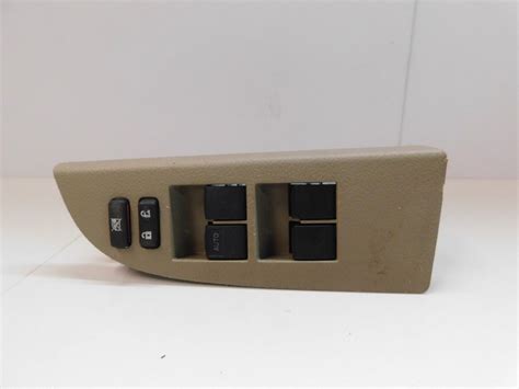 2008 2013 Toyota Highlander Master Power Window Switch Tan K2a06