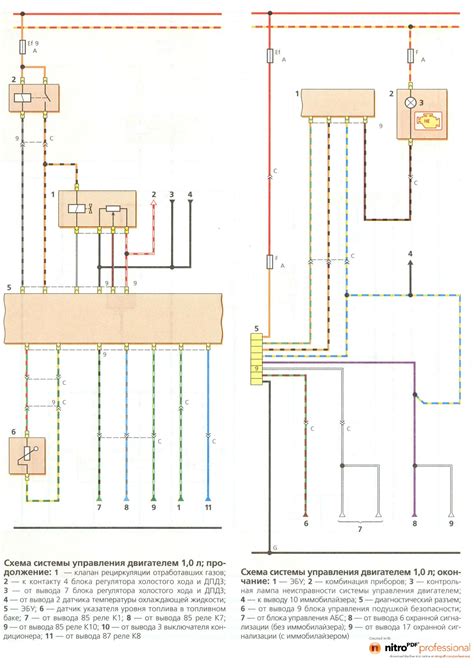 Электросхемы Daewoo Matiz