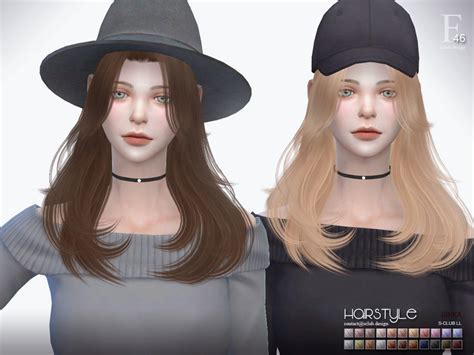 Sclub Ts Hair Rinka N The Sims Catalog