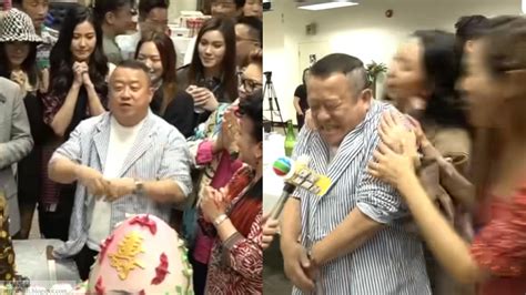 熱爆娛樂 曾志偉預祝70大壽獲女同事瘋狂獻吻 笑言：盡興之後一定醜態百出 曾志偉