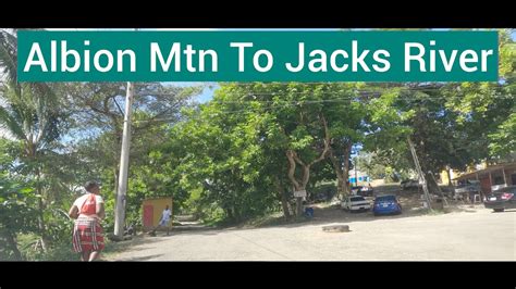 Albion Mountain To Jacks River St Mary Jamaica YouTube