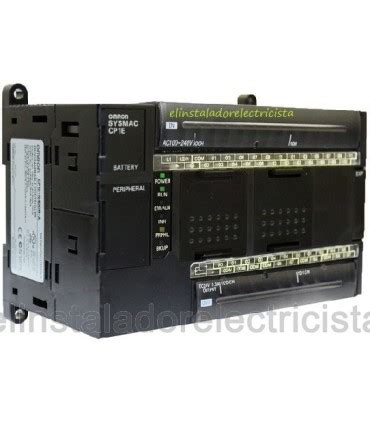 Plc Compacto CP1E N60DR D Omron cpu 36 Entradas 24 salidas Relé 24Vcc