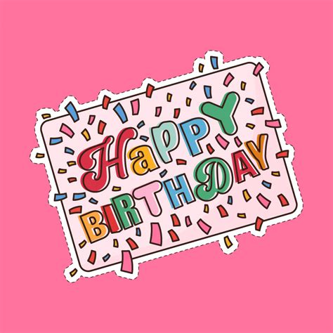 Happy Birthday Sign Royalty Free Stock Vector Images And Clip Art