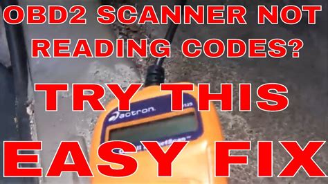 OBD Code Scanner Not Reading Codes In Chevy Suburban Silverado