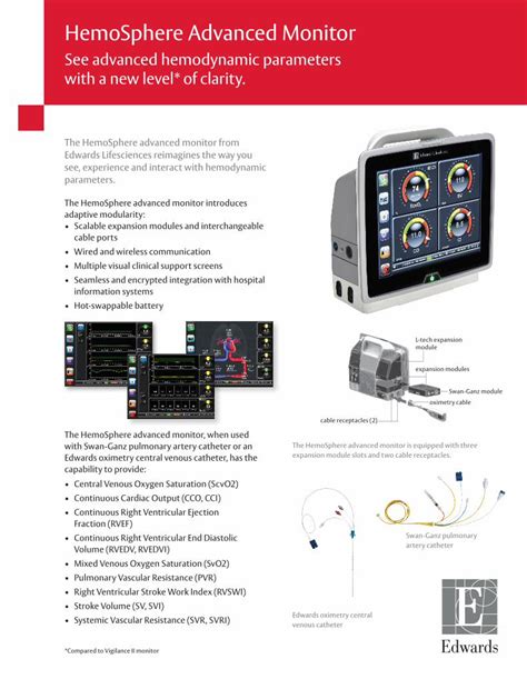 PDF HemoSphere Advanced Monitor Microsoftedwardsprod Blob Core