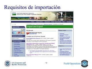 Requisitos Fitosanitarios Para La Importaci N De Productos