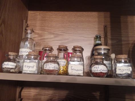 Fancy labels and bottles help my ingredients feel more arcane. DIY ...