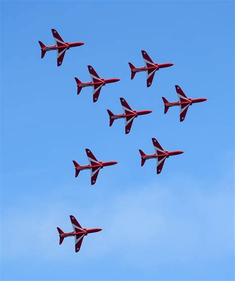 Raf Red Arrows Pictures Rolf Schmitt