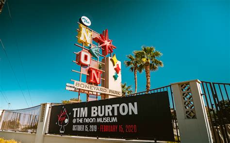 Lost Vegas: Tim Burton @ Neon Museum | Lost vegas, Neon museum, Tim burton