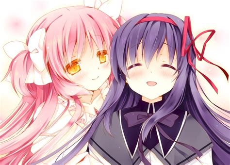 Homura & Madoka - Puella Magi Madoka Magica Fan Art (35550658) - Fanpop