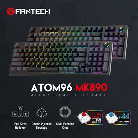 FANTECH MK890 WIRED MECHANICAL KEYBOARD Nexcom Computers