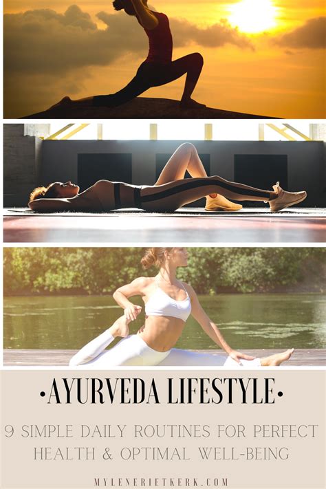 Ayurveda Lifestyle Simple Daily Habits Routines For Perfect Health