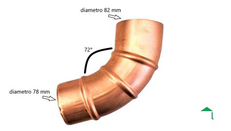 Curva Tubo Pluviale Gomito Tubo Curva In Rame Gomito In Rame