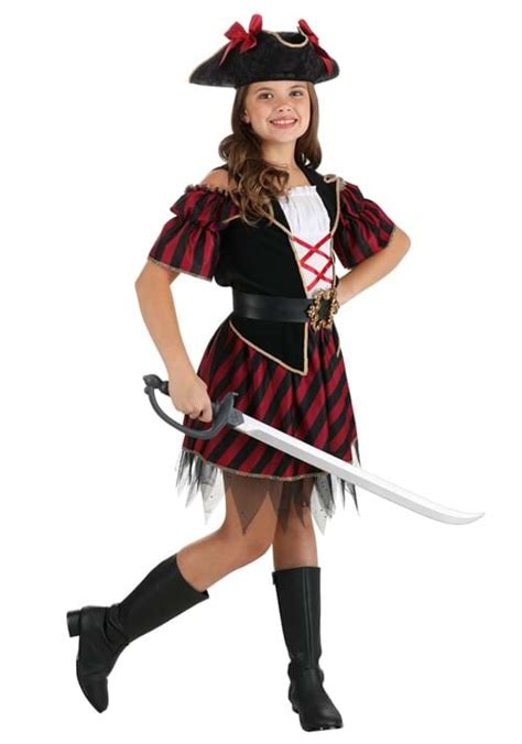 Seven Seas Pirate Costume for Girls