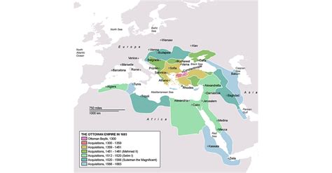 Ottoman Empire Map Timeline