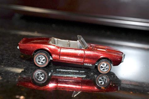 Original Hot Wheels Mattel Redline Red Line Custom Firebird Red Exceptional