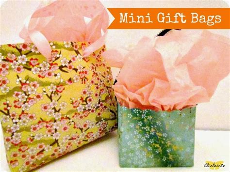 Etcetorize: Mini Gift Bags