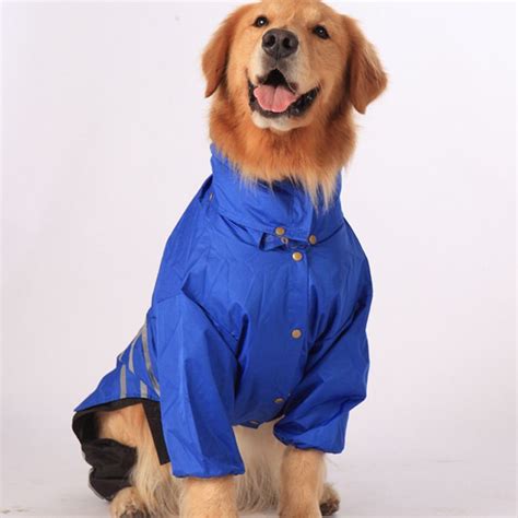 Medium Big Dog Raincoat For Large Dog Three Sets Rain Coat Jacket