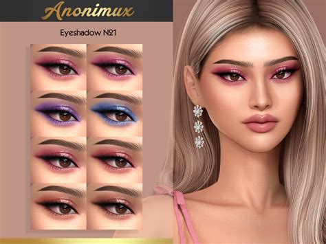 The Sims Resource Eyeshadow N21 Mod Makeup Makeup Cc Sims 4 Cc