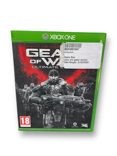 Xbox One Gears Of War Ultimate Edition Game Disc Cash Converters