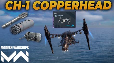 Ch Helicopter Copperhead Artcoins Modern Warships Youtube