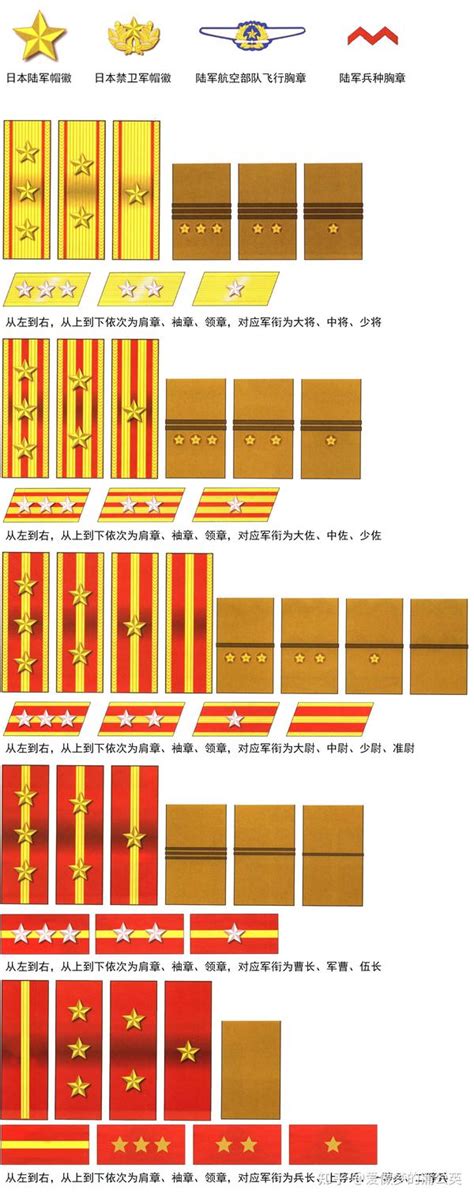 二战兵种军衔与徽章图集——日本篇 知乎