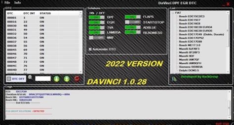 Davinci With Keygen Full Dpf Egr Dtc Flaps Tva Adblue