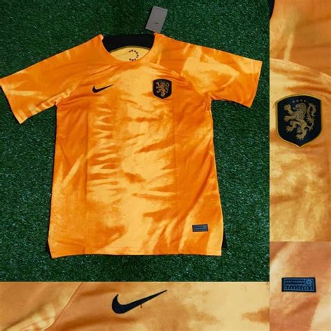 Jual Jersey Belanda Home Edisi Piala Dunia 2022 Shopee Indonesia