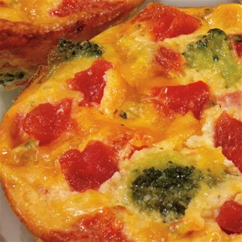 Recette Mini quiches sans croûte au brocoli et au cheddar 2023