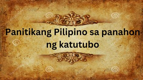 Solution Aralin Panitikang Pilipino Sa Panahon Ng Katutubo Studypool