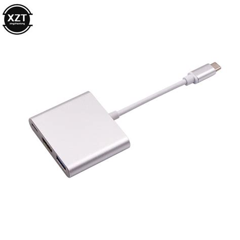 Usb C Hub To Hdmi Adapter For Macbook Proair Thunderbolt 3 Usb Type C Hub To Hdmi 4k Usb 30