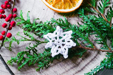 Schneeflocke H Keln Kostenfreie Anleitung F R Wei E Weihnacht