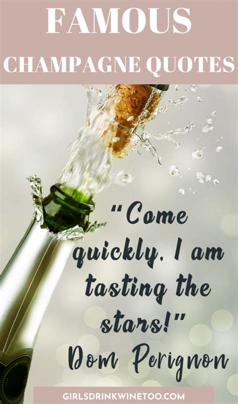 35 Fun Champagne Quotes Girls Drink Wine Too