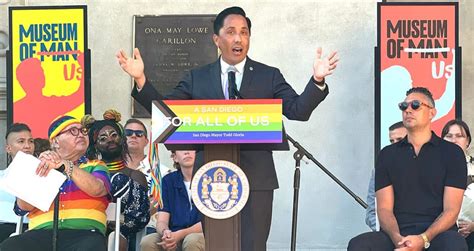 Mayor Todd Gloria PRIDE Museum Of Us - San Diego Museum Council