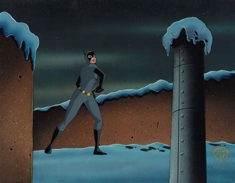 Batman The Animated Series Original Production Cel Catwoman Etsy