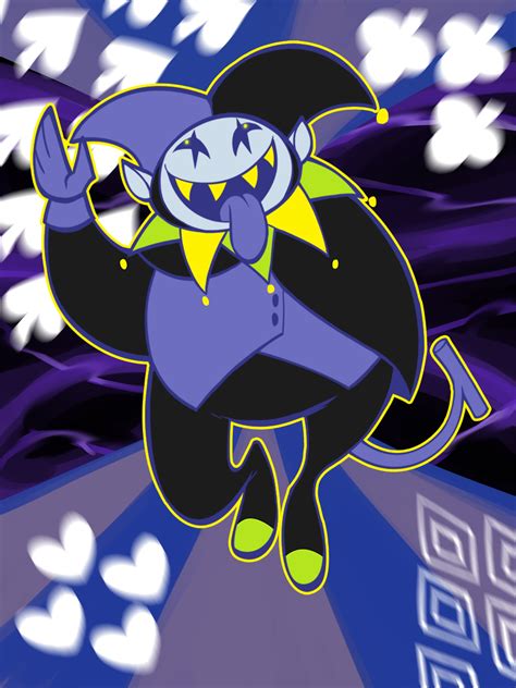 Deltarune Jevil By Cruxia On Deviantart