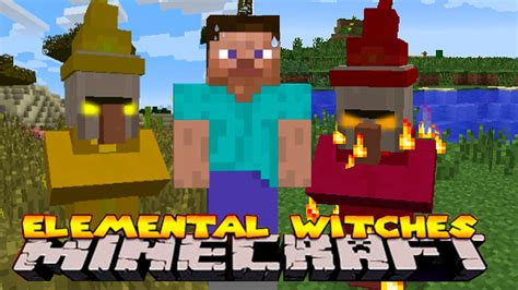 Mod Elemental Witches Para Minecraft 172 Y 1710 Forge Youtube