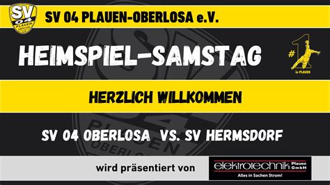 SV04 Plauen Oberlosa Vs SV Hermsdorf Video Sportdeutschland TV