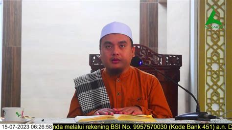 Live Streaming Kajian Shubuh Masjid Al Karim Bersama Ustadz Parwis L