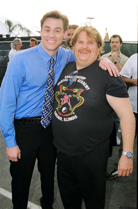 Jim Carrey and Chris Farley 1997 - USLUCK