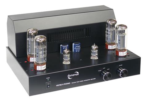 DYNAVOX RÖHRENVOLLVERSTÄRKER VR 70 E II PHONO SCHWARZ VR 70E II VR70