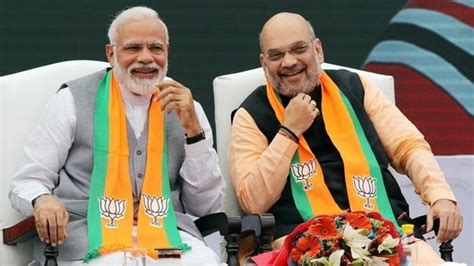 Pm Modi Shah Featured In Bjps First List Of 40 Campaigners For