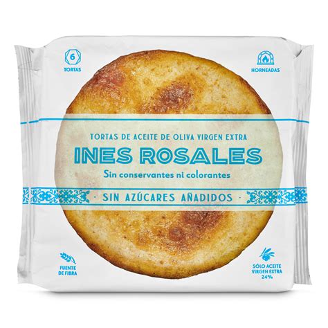 Tortas de aceite de oliva sin azúcar Inés Rosales bolsa 180 g