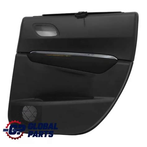 PEUGEOT 3008 CARTE De Porte Arriere Droite Habillage Panneau Tissu Noir