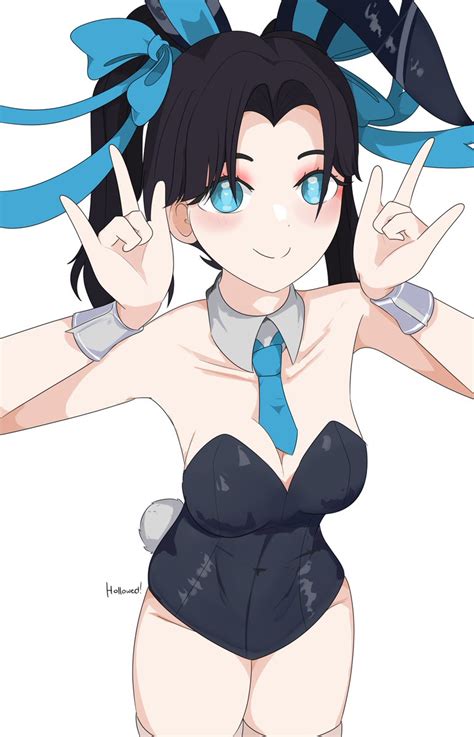 The Hollowed Fortnite On Twitter Bunny Maid Girl Zoe 💙💙 Fortnite