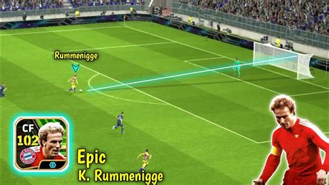 Masterpiece Card In EFootball 102 Epic Rummenigge Card Review YouTube