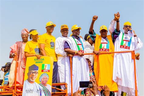 Photos Abiodun Campaign Train Storms Ewekoro LG Inaugurates Itori