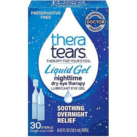 Theratears Gel L Quido Lubricante Nocturno Gotas Oft Lmicas Para Ojos